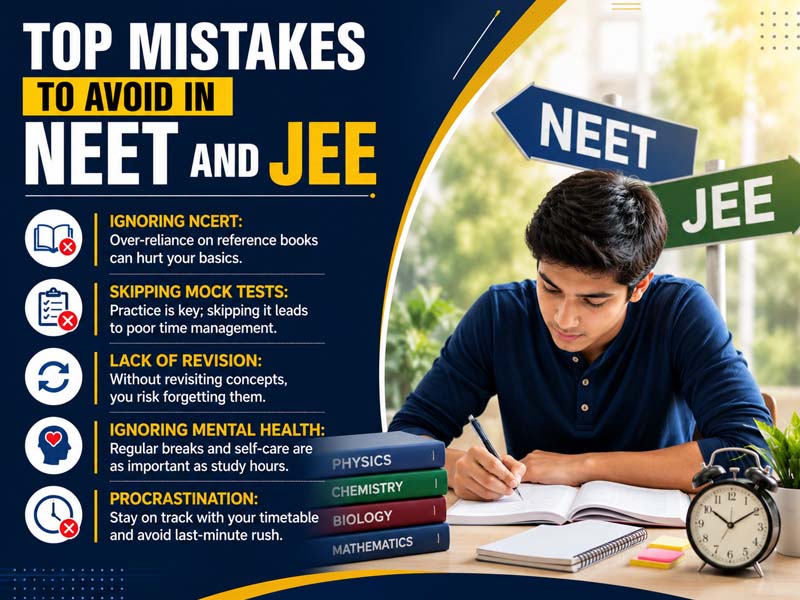 Top Mistakes to Avoid in NEET and JEE Preparation